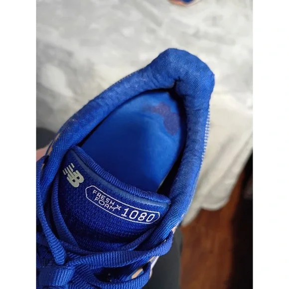 New Balance Shoes Womens 9 Blue Fresh Foam W1080N14 Running Athletic Sneakers - Picture 5 of 8